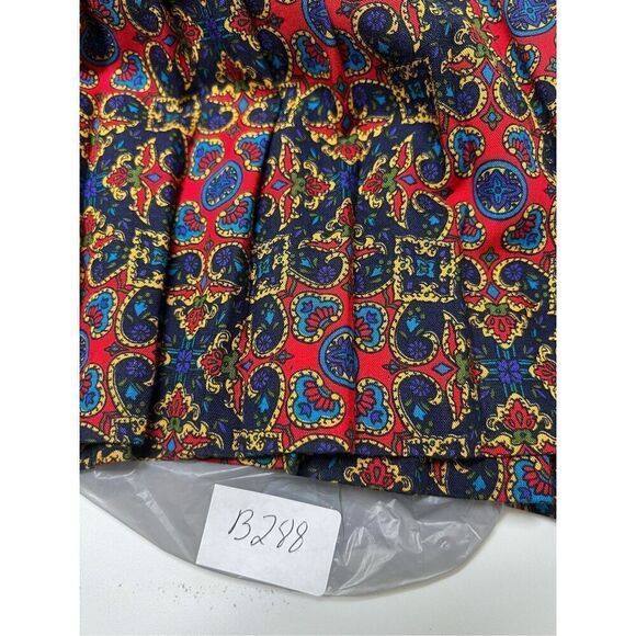 Vintage Jeffrey and Dara Set navy blue knit jacket with embroidery Skirt midi pl - Picture 16 of 16